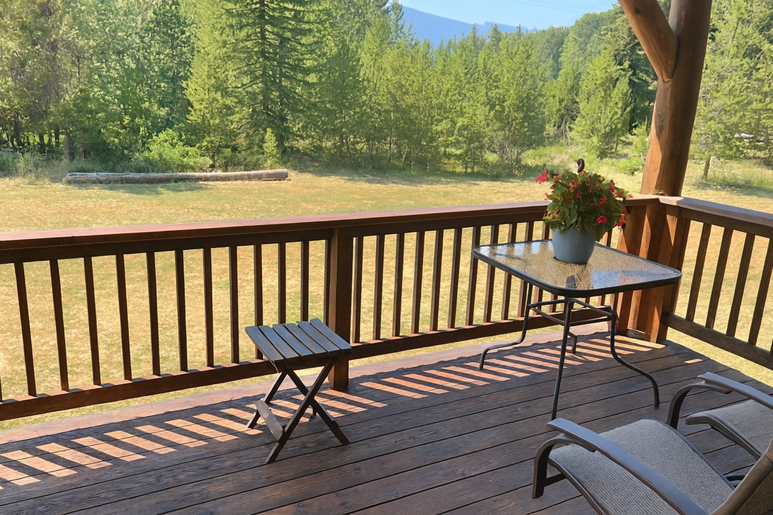 Unit 7 Back Deck View