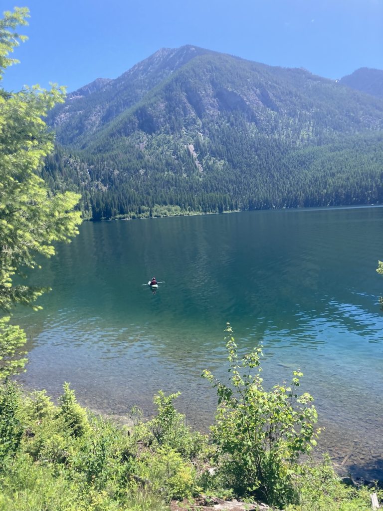 holland lake trail to falls