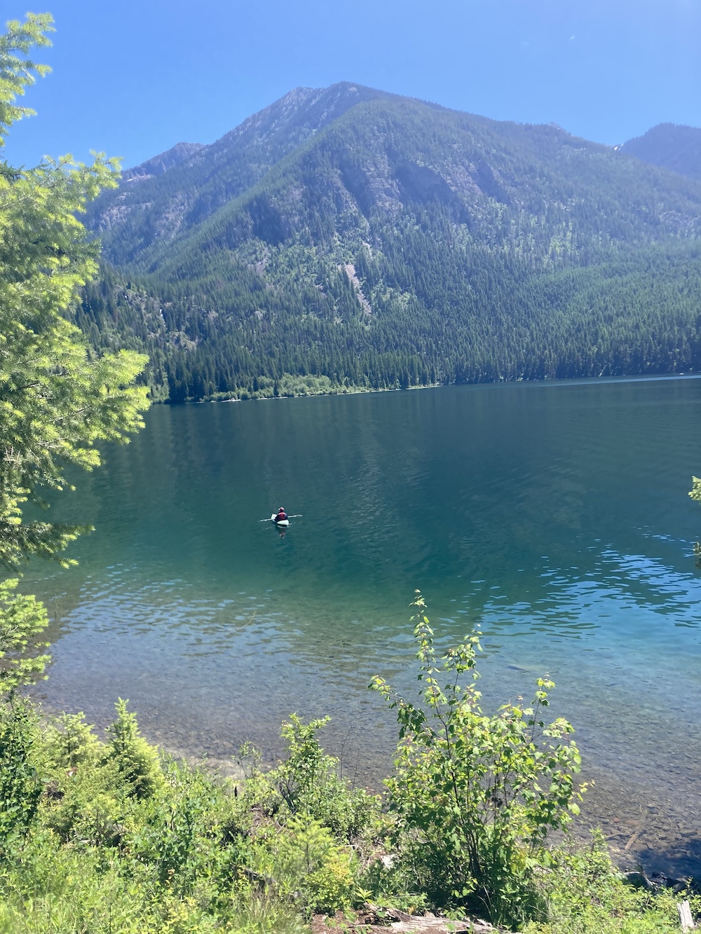 holland lake trail to falls